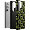image:imageCasely Galaxy S10 Plus Case  Midnight Web  Spider Web  Essential Slim DualLayer Protective DesignMystic Moths  Green Twilight