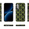 image:imageCasely Galaxy S10 Plus Case  Midnight Web  Spider Web  Essential Slim DualLayer Protective DesignMystic Moths  Green Twilight