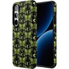 image:imageCasely Galaxy S10 Plus Case  Midnight Web  Spider Web  Essential Slim DualLayer Protective DesignMystic Moths  Green Twilight
