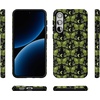 image:imageCasely Galaxy S10 Plus Case  Midnight Web  Spider Web  Essential Slim DualLayer Protective DesignMystic Moths  Green Twilight