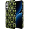 image:imageCasely Galaxy S10 Plus Case  Midnight Web  Spider Web  Essential Slim DualLayer Protective DesignMystic Moths  Green Twilight