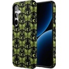 image:imageCasely Galaxy S10 Plus Case  Midnight Web  Spider Web  Essential Slim DualLayer Protective DesignMystic Moths  Green Twilight