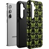 image:imageCasely Galaxy S10 Plus Case  Midnight Web  Spider Web  Essential Slim DualLayer Protective DesignMystic Moths  Green Twilight
