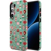 image:imageCasely Galaxy S10 Plus Case  Spruce  Kitty and Vibe Holiday  Essential Slim DualLayer Protective DesignAll Decked Out  Festive Ornaments