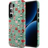 image:imageCasely Galaxy S10 Plus Case  Spruce  Kitty and Vibe Holiday  Essential Slim DualLayer Protective DesignAll Decked Out  Festive Ornaments