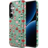 image:imageCasely Galaxy S10 Plus Case  Spruce  Kitty and Vibe Holiday  Essential Slim DualLayer Protective DesignAll Decked Out  Festive Ornaments