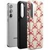 image:imageCasely Galaxy S10 Plus Case  Spruce  Kitty and Vibe Holiday  Essential Slim DualLayer Protective DesignAll Wrapped Up  Vintage Bows