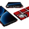 image:imageCasely Galaxy S10 Plus Case  Spruce  Kitty and Vibe Holiday  Essential Slim DualLayer Protective DesignAs if  Red Plaid