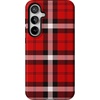 image:imageCasely Galaxy S10 Plus Case  Spruce  Kitty and Vibe Holiday  Essential Slim DualLayer Protective DesignAs if  Red Plaid
