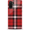 image:imageCasely Galaxy S10 Plus Case  Spruce  Kitty and Vibe Holiday  Essential Slim DualLayer Protective DesignAs if  Red Plaid