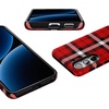 image:imageCasely Galaxy S10 Plus Case  Spruce  Kitty and Vibe Holiday  Essential Slim DualLayer Protective DesignAs if  Red Plaid