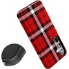 image:imageCasely Galaxy S10 Plus Case  Spruce  Kitty and Vibe Holiday  Essential Slim DualLayer Protective DesignAs if  Red Plaid