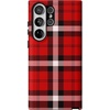 image:imageCasely Galaxy S10 Plus Case  Spruce  Kitty and Vibe Holiday  Essential Slim DualLayer Protective DesignAs if  Red Plaid