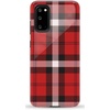 image:imageCasely Galaxy S10 Plus Case  Spruce  Kitty and Vibe Holiday  Essential Slim DualLayer Protective DesignAs if  Red Plaid