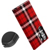 image:imageCasely Galaxy S10 Plus Case  Spruce  Kitty and Vibe Holiday  Essential Slim DualLayer Protective DesignAs if  Red Plaid