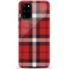 image:imageCasely Galaxy S10 Plus Case  Spruce  Kitty and Vibe Holiday  Essential Slim DualLayer Protective DesignAs if  Red Plaid