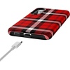 image:imageCasely Galaxy S10 Plus Case  Spruce  Kitty and Vibe Holiday  Essential Slim DualLayer Protective DesignAs if  Red Plaid