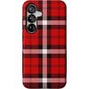 image:imageCasely Galaxy S10 Plus Case  Spruce  Kitty and Vibe Holiday  Essential Slim DualLayer Protective DesignAs if  Red Plaid