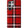 image:imageCasely Galaxy S10 Plus Case  Spruce  Kitty and Vibe Holiday  Essential Slim DualLayer Protective DesignAs if  Red Plaid