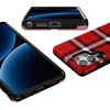 image:imageCasely Galaxy S10 Plus Case  Spruce  Kitty and Vibe Holiday  Essential Slim DualLayer Protective DesignAs if  Red Plaid