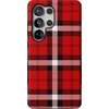 image:imageCasely Galaxy S10 Plus Case  Spruce  Kitty and Vibe Holiday  Essential Slim DualLayer Protective DesignAs if  Red Plaid