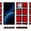 image:imageCasely Galaxy S10 Plus Case  Spruce  Kitty and Vibe Holiday  Essential Slim DualLayer Protective DesignAs if  Red Plaid
