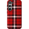 image:imageCasely Galaxy S10 Plus Case  Spruce  Kitty and Vibe Holiday  Essential Slim DualLayer Protective DesignAs if  Red Plaid