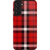image:imageCasely Galaxy S10 Plus Case  Spruce  Kitty and Vibe Holiday  Essential Slim DualLayer Protective DesignAs if  Red Plaid