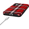 image:imageCasely Galaxy S10 Plus Case  Spruce  Kitty and Vibe Holiday  Essential Slim DualLayer Protective DesignAs if  Red Plaid