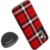 image:imageCasely Galaxy S10 Plus Case  Spruce  Kitty and Vibe Holiday  Essential Slim DualLayer Protective DesignAs if  Red Plaid