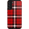 image:imageCasely Galaxy S10 Plus Case  Spruce  Kitty and Vibe Holiday  Essential Slim DualLayer Protective DesignAs if  Red Plaid