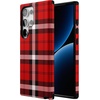 image:imageCasely Galaxy S10 Plus Case  Spruce  Kitty and Vibe Holiday  Essential Slim DualLayer Protective DesignAs if  Red Plaid