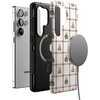 image:imageCasely Galaxy S10 Plus Case  Spruce  Kitty and Vibe Holiday  Essential Slim DualLayer Protective DesignBear Hugs  Teddy Squares