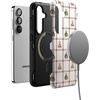 image:imageCasely Galaxy S10 Plus Case  Spruce  Kitty and Vibe Holiday  Essential Slim DualLayer Protective DesignBear Hugs  Teddy Squares