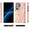 image:imageCasely Galaxy S10 Plus Case  Spruce  Kitty and Vibe Holiday  Essential Slim DualLayer Protective DesignBubblegum Forest  Christmas Tree