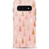 image:imageCasely Galaxy S10 Plus Case  Spruce  Kitty and Vibe Holiday  Essential Slim DualLayer Protective DesignBubblegum Forest  Christmas Tree