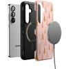image:imageCasely Galaxy S10 Plus Case  Spruce  Kitty and Vibe Holiday  Essential Slim DualLayer Protective DesignBubblegum Forest  Christmas Tree