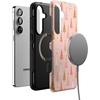 image:imageCasely Galaxy S10 Plus Case  Spruce  Kitty and Vibe Holiday  Essential Slim DualLayer Protective DesignBubblegum Forest  Christmas Tree