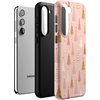 image:imageCasely Galaxy S10 Plus Case  Spruce  Kitty and Vibe Holiday  Essential Slim DualLayer Protective DesignBubblegum Forest  Christmas Tree