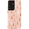 image:imageCasely Galaxy S10 Plus Case  Spruce  Kitty and Vibe Holiday  Essential Slim DualLayer Protective DesignBubblegum Forest  Christmas Tree