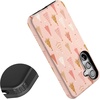 image:imageCasely Galaxy S10 Plus Case  Spruce  Kitty and Vibe Holiday  Essential Slim DualLayer Protective DesignBubblegum Forest  Christmas Tree