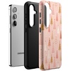 image:imageCasely Galaxy S10 Plus Case  Spruce  Kitty and Vibe Holiday  Essential Slim DualLayer Protective DesignBubblegum Forest  Christmas Tree