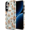 image:imageCasely Galaxy S10 Plus Case  Spruce  Kitty and Vibe Holiday  Essential Slim DualLayer Protective DesignBuilt Too Sweet  Frosted Village