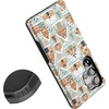 image:imageCasely Galaxy S10 Plus Case  Spruce  Kitty and Vibe Holiday  Essential Slim DualLayer Protective DesignBuilt Too Sweet  Frosted Village