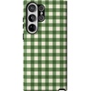 image:imageCasely Galaxy S10 Plus Case  Spruce  Kitty and Vibe Holiday  Essential Slim DualLayer Protective DesignChecked Twice  Green Plaid