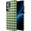 image:imageCasely Galaxy S10 Plus Case  Spruce  Kitty and Vibe Holiday  Essential Slim DualLayer Protective DesignChecked Twice  Green Plaid