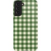 image:imageCasely Galaxy S10 Plus Case  Spruce  Kitty and Vibe Holiday  Essential Slim DualLayer Protective DesignChecked Twice  Green Plaid