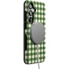 image:imageCasely Galaxy S10 Plus Case  Spruce  Kitty and Vibe Holiday  Essential Slim DualLayer Protective DesignChecked Twice  Green Plaid
