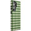 image:imageCasely Galaxy S10 Plus Case  Spruce  Kitty and Vibe Holiday  Essential Slim DualLayer Protective DesignChecked Twice  Green Plaid