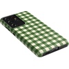 image:imageCasely Galaxy S10 Plus Case  Spruce  Kitty and Vibe Holiday  Essential Slim DualLayer Protective DesignChecked Twice  Green Plaid